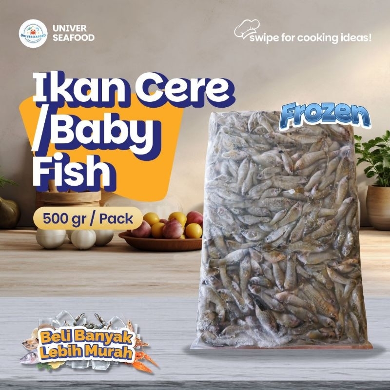 

Baby Fish / Ikan Kecil Frozen 1kg