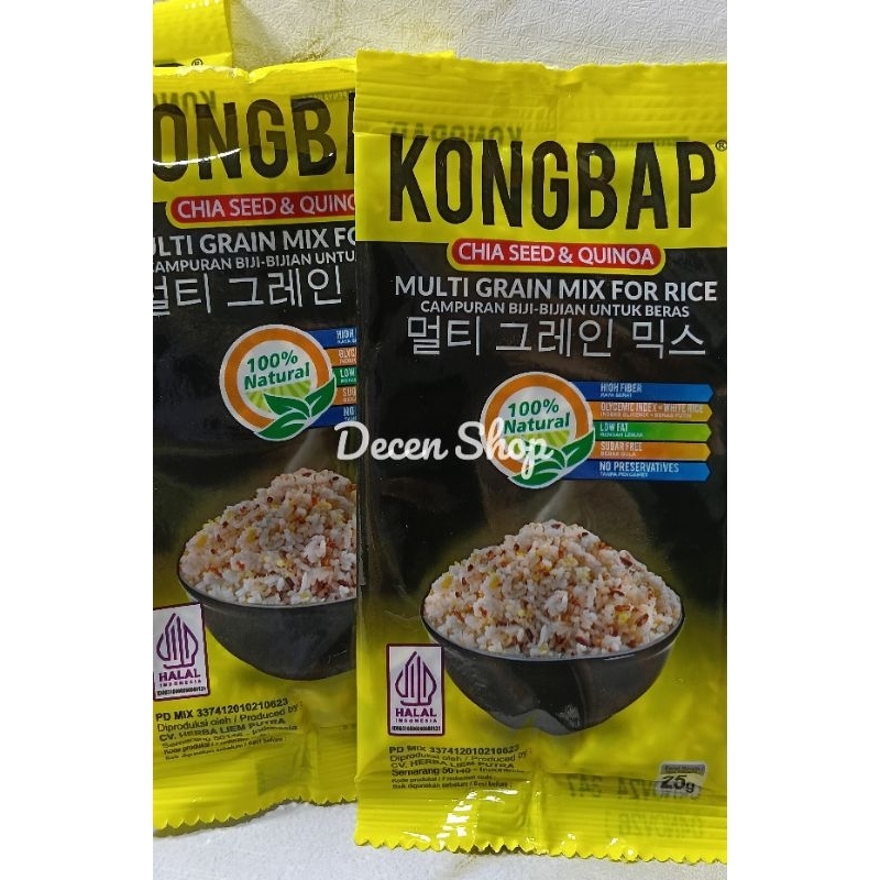 

Kongbap Shirataki multigrain mix for rice - Decen Shop