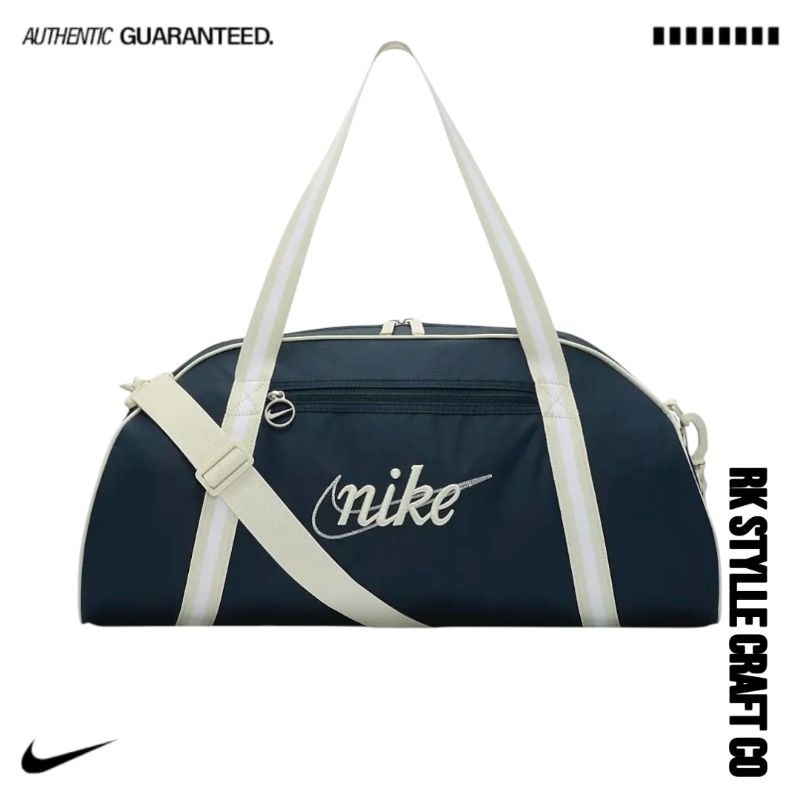 Tas Selempang | Tas Olahraga | Tas Nike Gym Club Training Duffel Bag 24L Armory Navy - Sea Glass 100