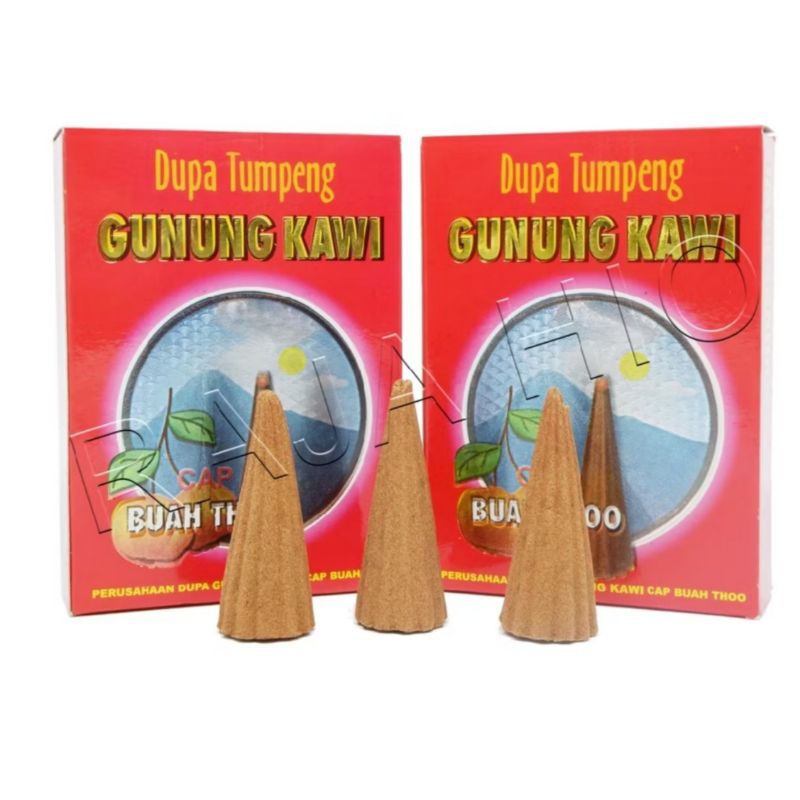 Dupa Hio Kerucut Cone Aromaterapi Gunung Kawi Kotak Merah