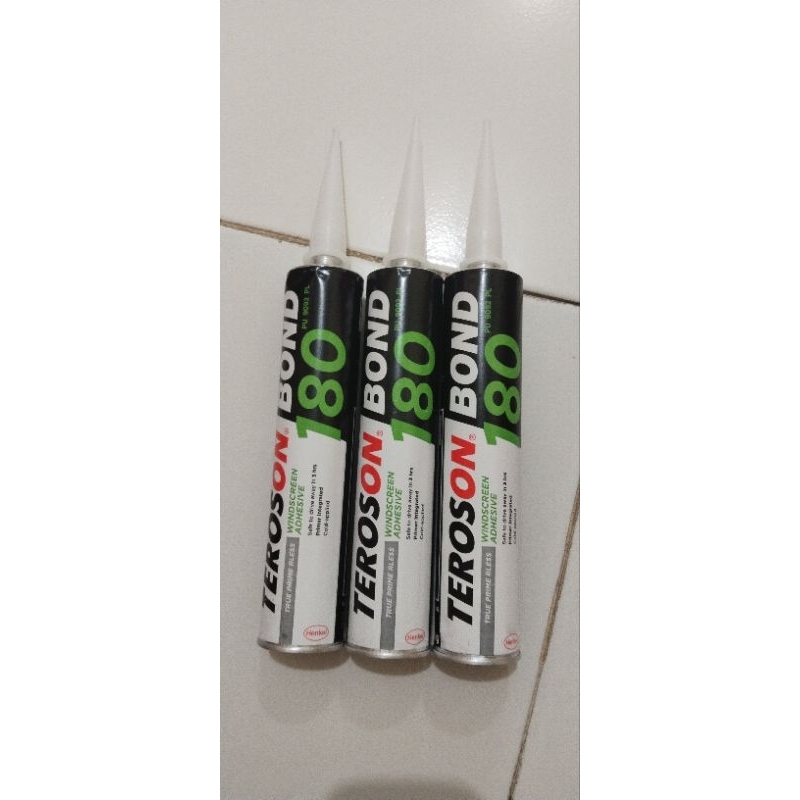 Lem Kaca /Sealant / Lem Silikon Mobil Teroson Bond 180 Hitam