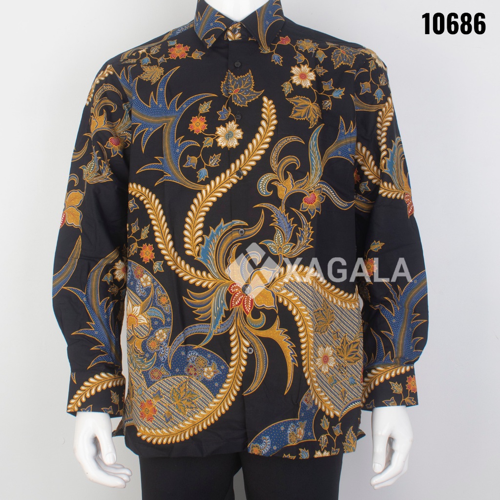 KEMEJA BATIK PRIA ALISAN REGULAR LENGAN PANJANG COL2