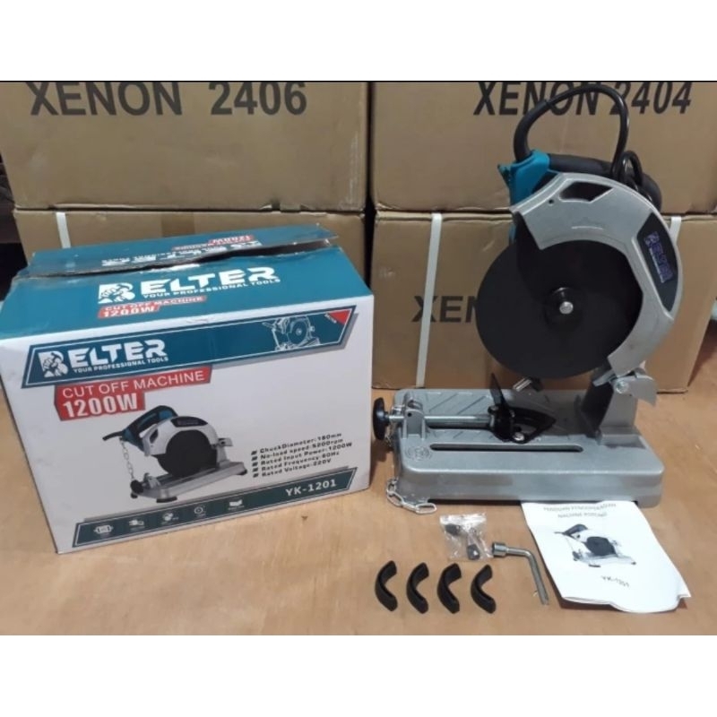 Mesin Gergaji Potong Besi BELTER YK1201 7" Mesin Gerinda Potong Tulang Cutt Off 7 Inch LOW WATT
