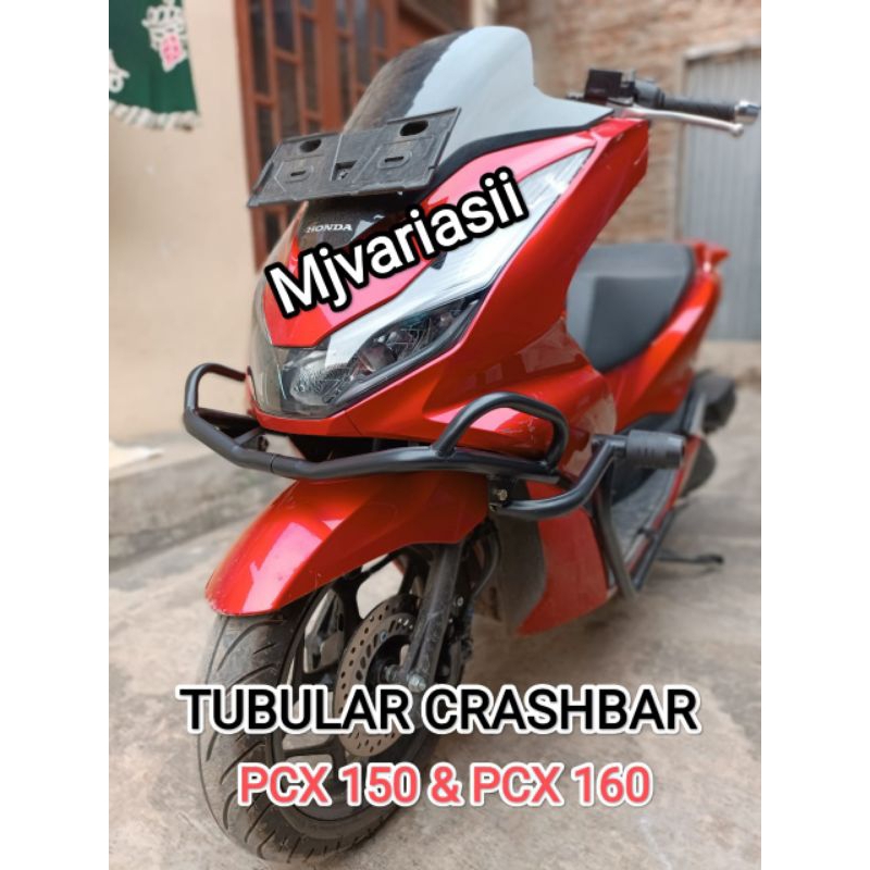 Tubular Crashbar Honda Pcx 150 dan Tubular Crashbar Honda Pcx 160 Pnp