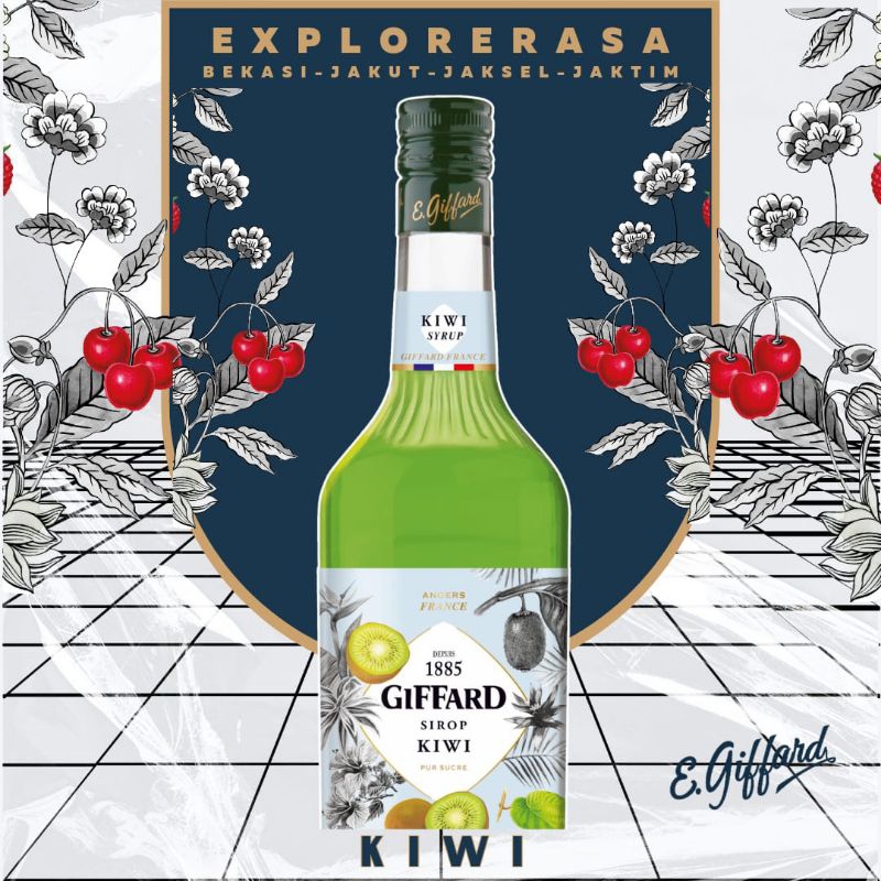 

Giffard syrup rasa kiwi 1liter