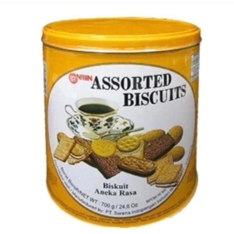 

NISSIN ASSORTED BISCUIT YELLOW 650gr per dus