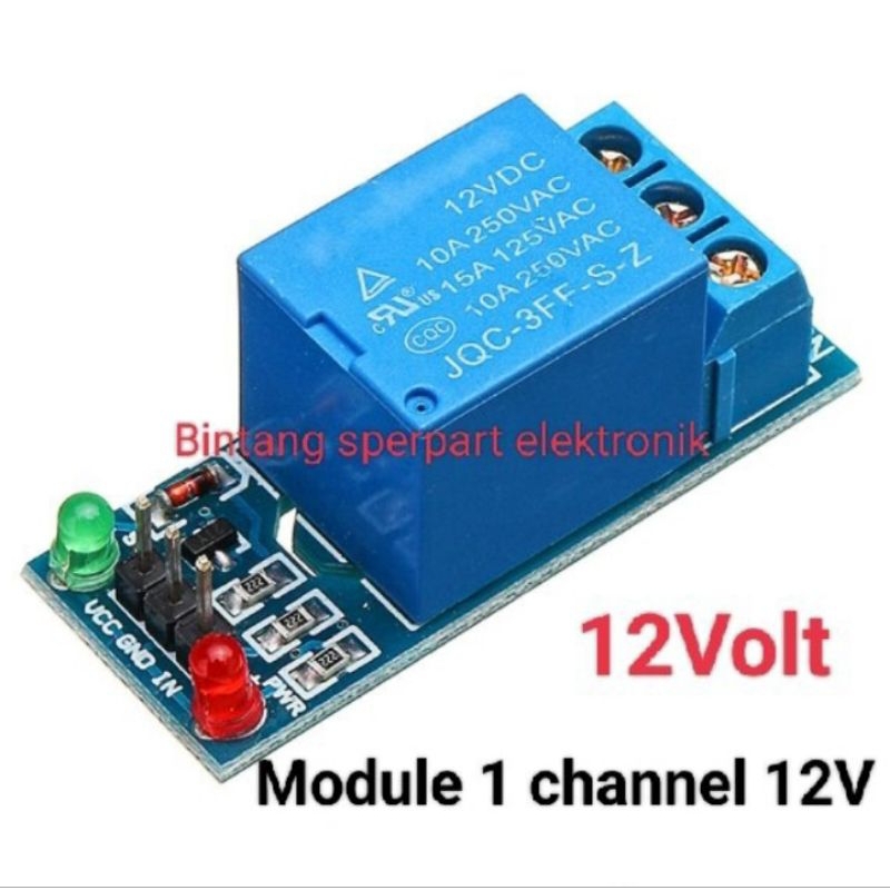 MODULE 1 CHANNEL 12V DC RELAY MODULE 12V 1 CHANNEL ARDUINO RASPBERRY MODUL 12V 1 CHANNEL MODUL 1 CHA