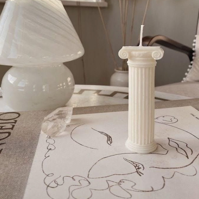 Roman lilin /  Lilin hias / Props foto / Aesthetic candle / Home Decor / aromatherapy candle