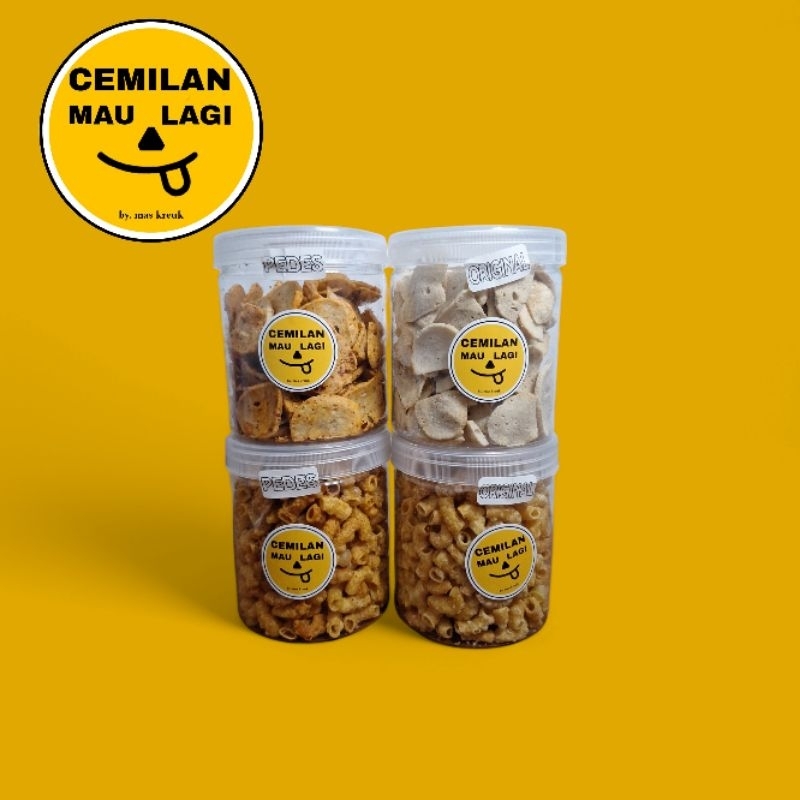 

Cemilan basreng daun jeruk