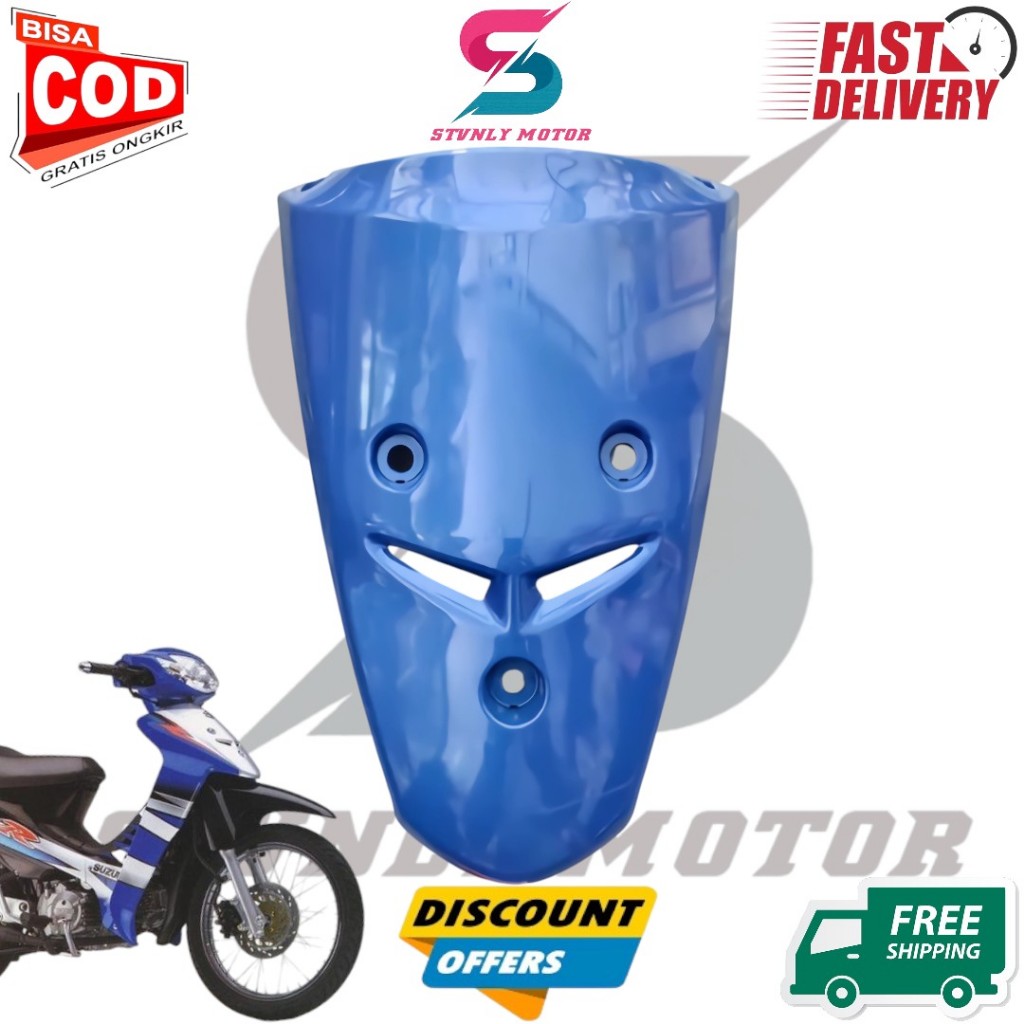Cover Tameng Shogun 125SP Shogun 125R biru