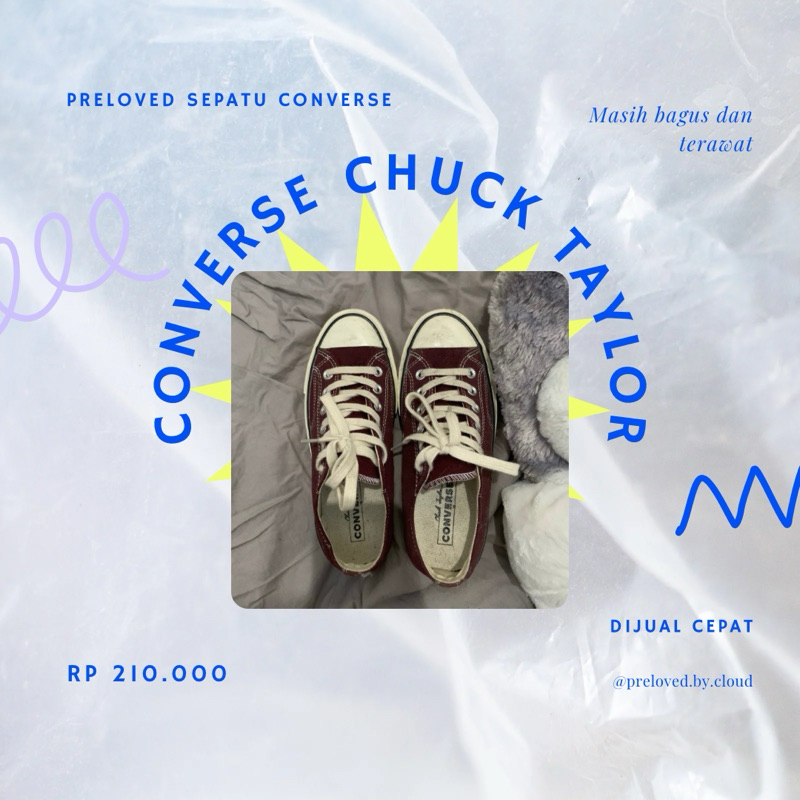 PRELOVED - SEPATU CONVERSE ALL STAR ORI