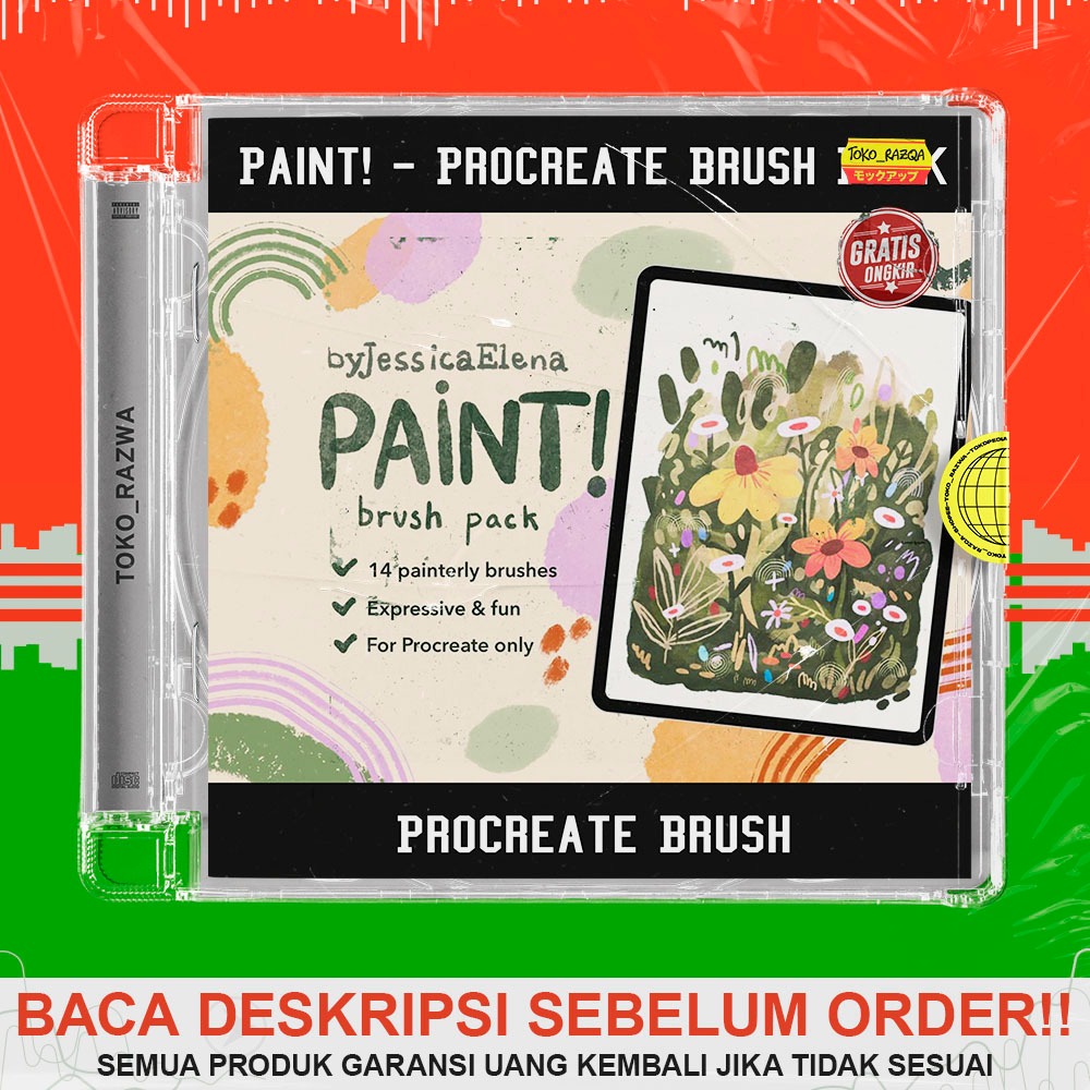 Procreate Brush - Paint - Procreate Brush Pack - 070325