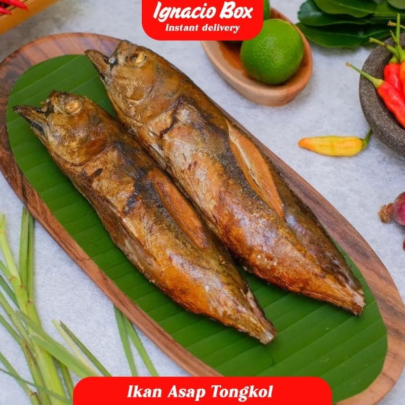 

IKAN ASAP TONGKOL UTUH [ ±250Gr ] isi 1 Pcs/Biji