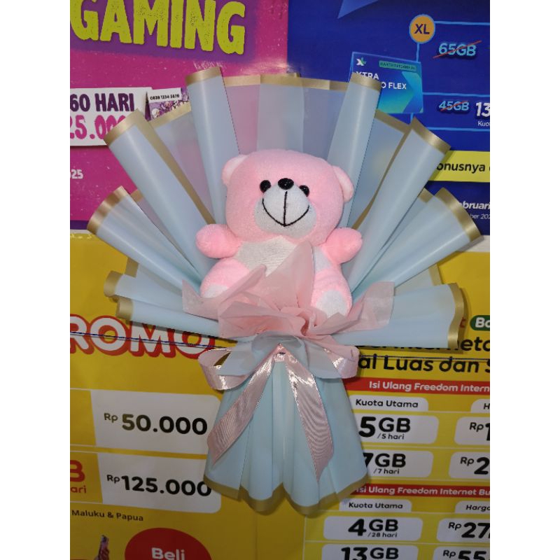 BUKET BONEKA/BONEKA LUCU/BUKET/BUKET BUNGA/BUKET SNACK/HADIAH