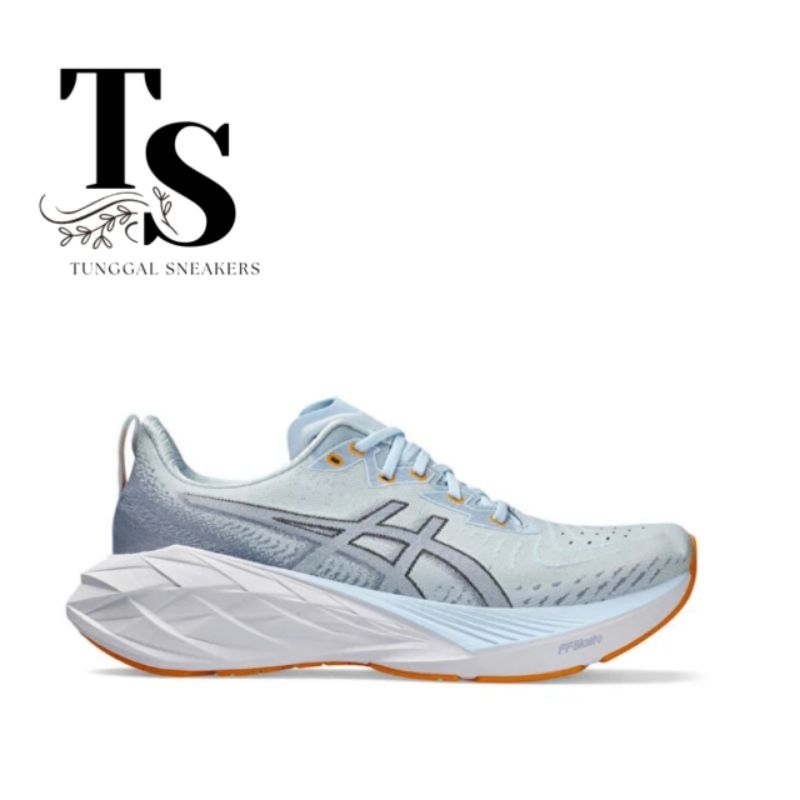 Running Shoes Asics Novablast 4 Light Blue