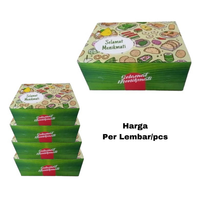 Kardus Murah. Kardus Ukuran 15x15 cm. Box Nasi/Kue/Snack.