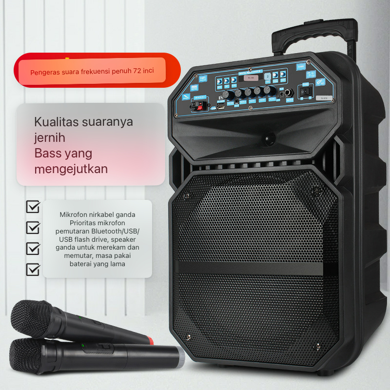 Speaker Bluetooth Speaker 12 inch Speaker Karaoke 612