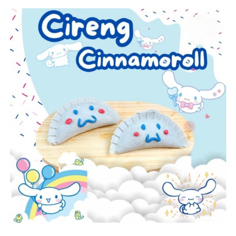 

CIRENG CINNAMOROLL ISI 2 PCS ISI KEJU LELEH GURIH FOOD FROZEN GURIH KEJU YUMMIE