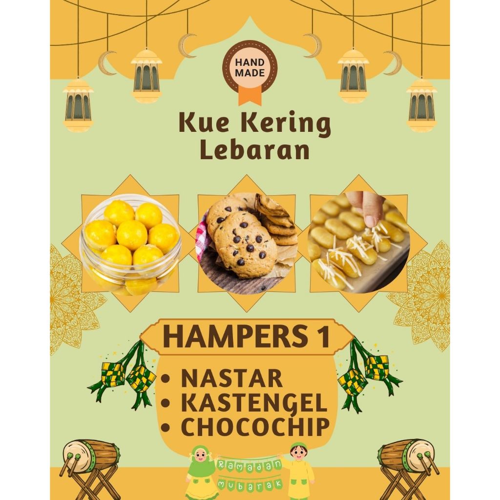 

PAKET HAMPERS KUE KERING LEBARAN ISI 3 TOPLES JAR 600ML PREMIUM