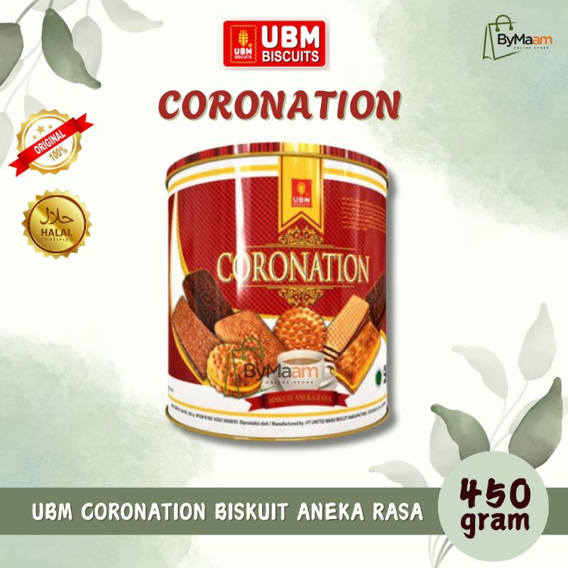 

UBM CORONATION Biscuits Kaleng 450gr