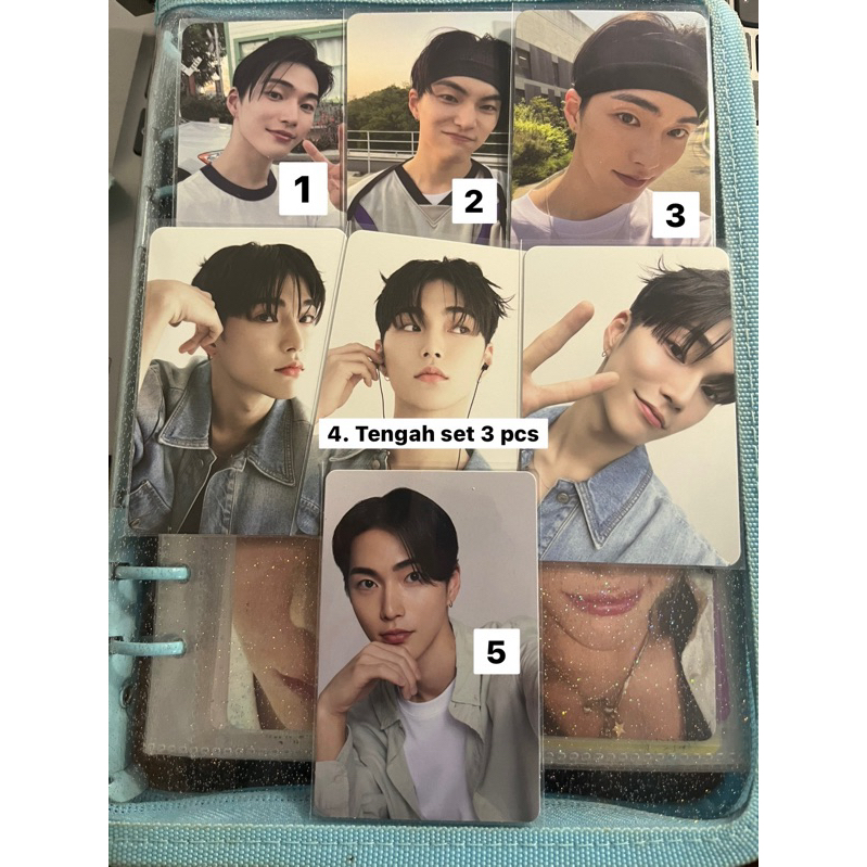 [READY/OFFICIAL] seunghan gag rise and realise SG24 japan ver riize season greetings 2024 pc photoca