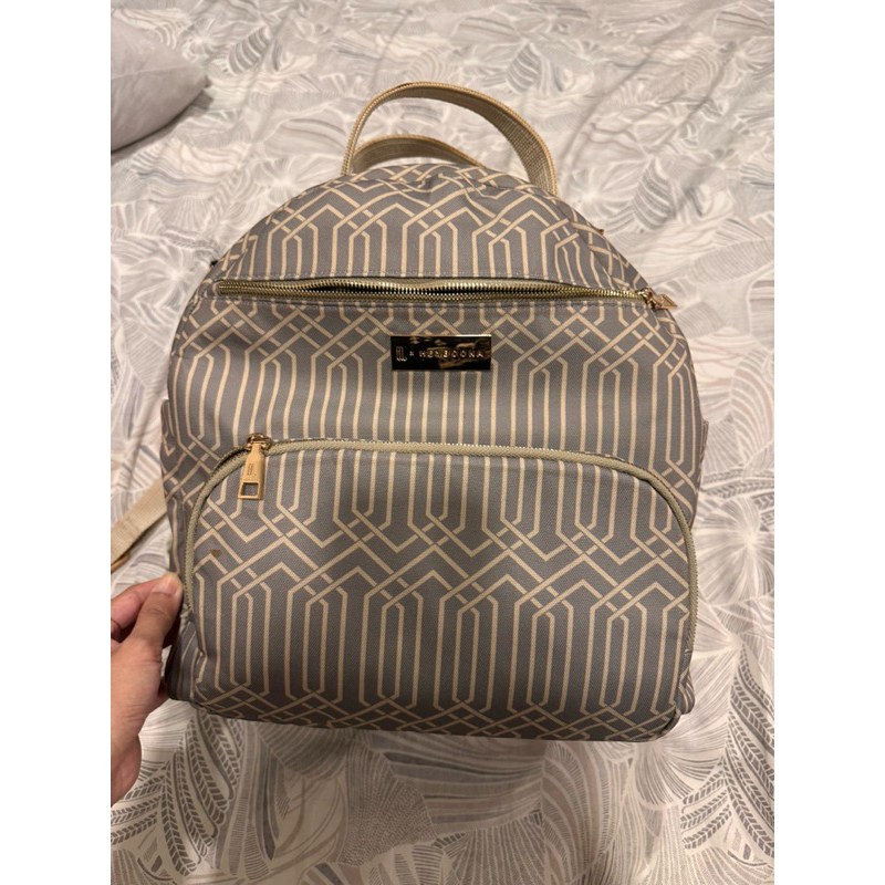 boonabo serene diaper bag grey
