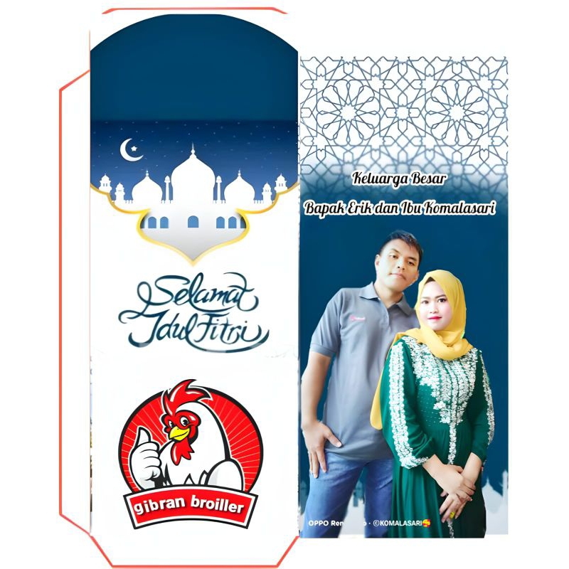

(ISI 10 PCS) AMPLOP ANGPAO CUSTOM FOTO DAN NAMA