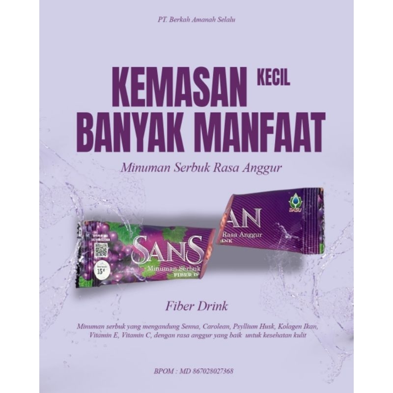 Sansan Fiber Drink Pelangsing