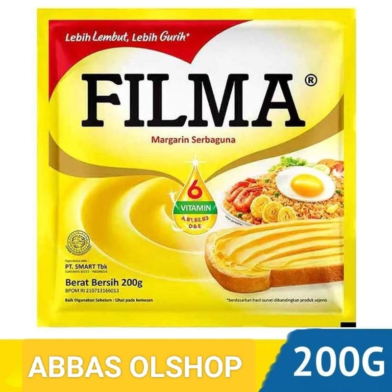 

FILMA margarin mentega 200GR