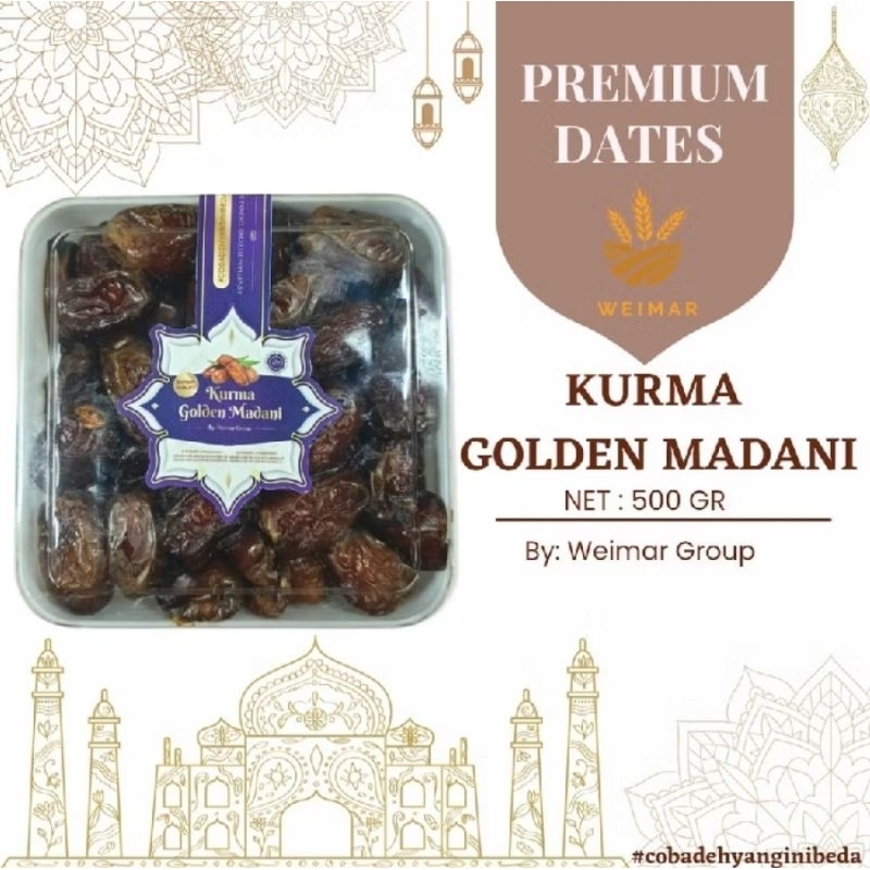 

Kurma Golden Madani Spesial 500 g