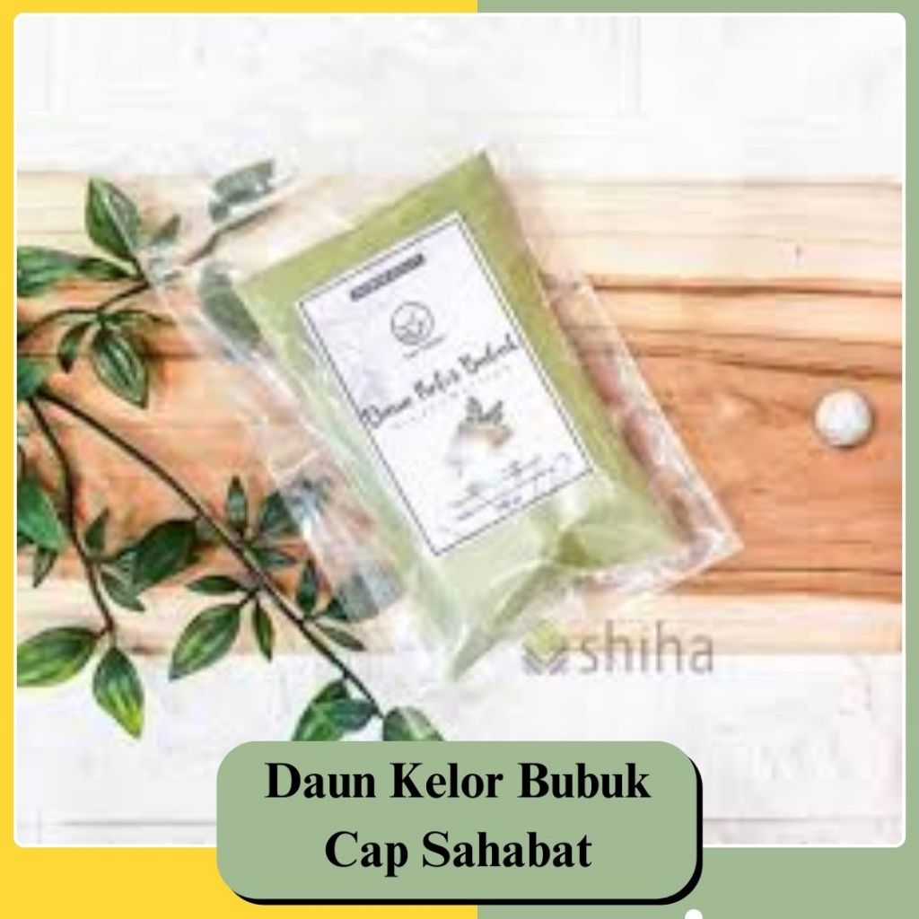 

SHIHA - Daun Kelor Bubuk Ground Moringa Powder 100gr Cap Sahabat