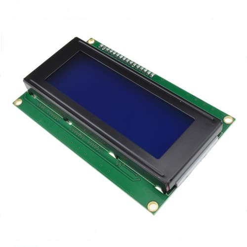LCD character karakter 4X20 20x4 20 x 4 2004 20*4 BIRU blue backlight