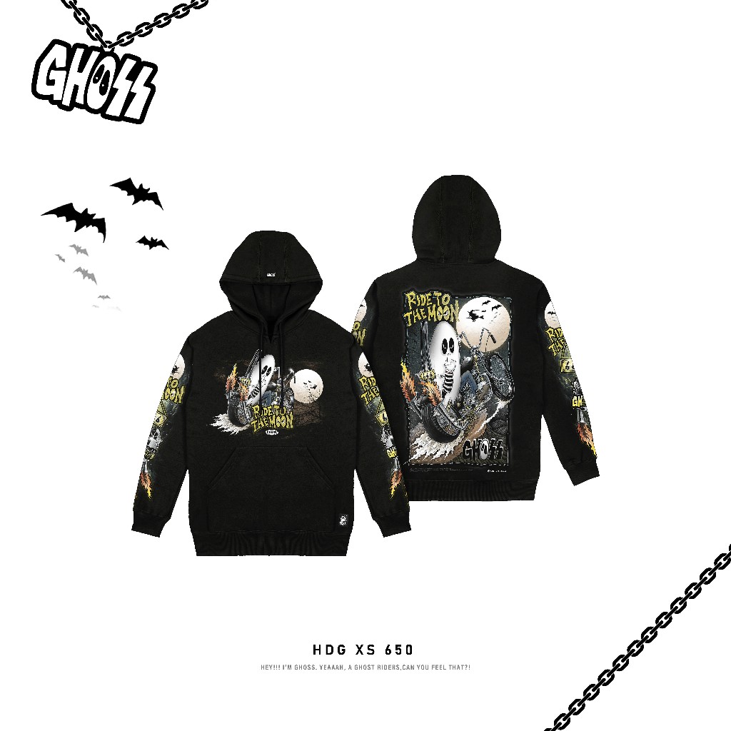 HD G XS 650 // HOODIE GHOSS XS 650 // HOODIE GHOSS