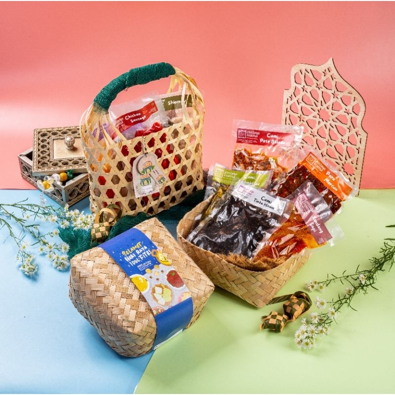 

Hampers Keranjang Bambu