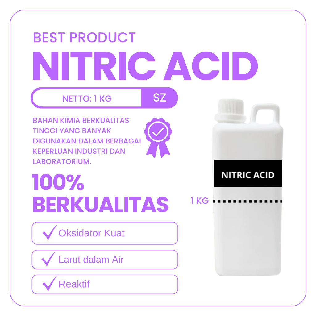 Nitric Acid/HNO3 68% Belgia 1kg