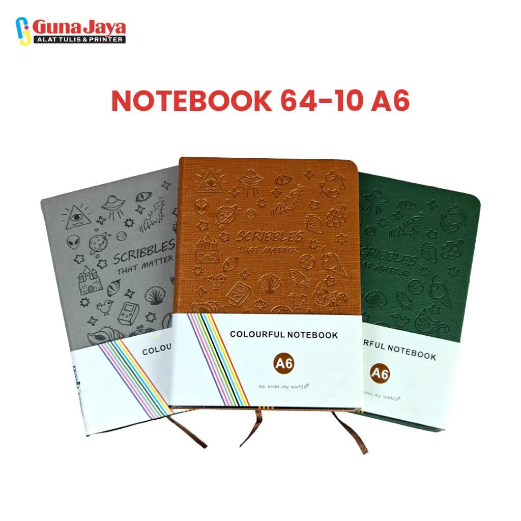 

NOTEBOOK 64-10 A6 - BUKU CATATAN