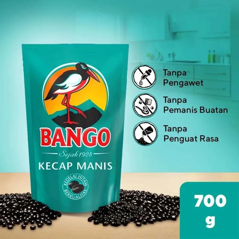 

Bango Kecap Manis Pouch 700 g//Kecap Manis/Kecap Bango Manis