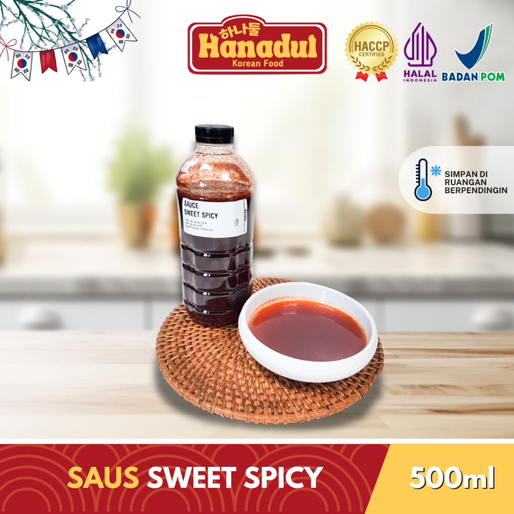 

Topokki Sauce Spicy and Sweet / Saus Bumbu Tteok / teokbokki Sauce / Toppoki Sauce Pedas manis/ Topoki / tteokboki