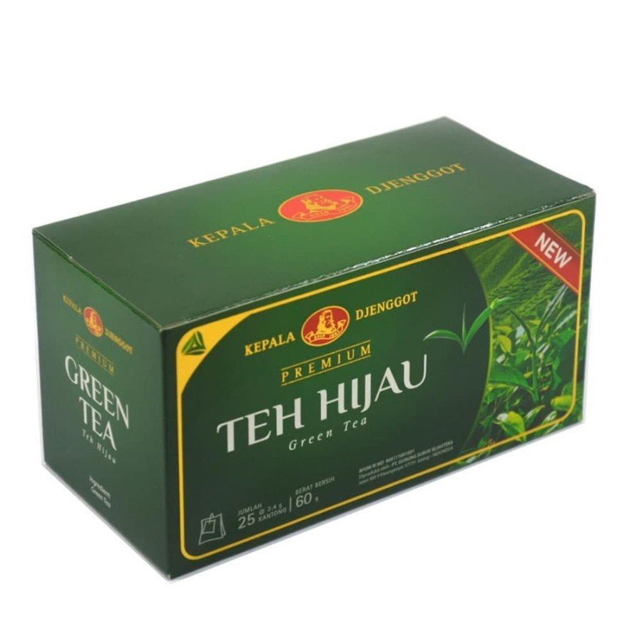 

KEPALA DJENGGOT TEH HIJAU CELUP PREMIUM ISI 25 / GREEN TEA