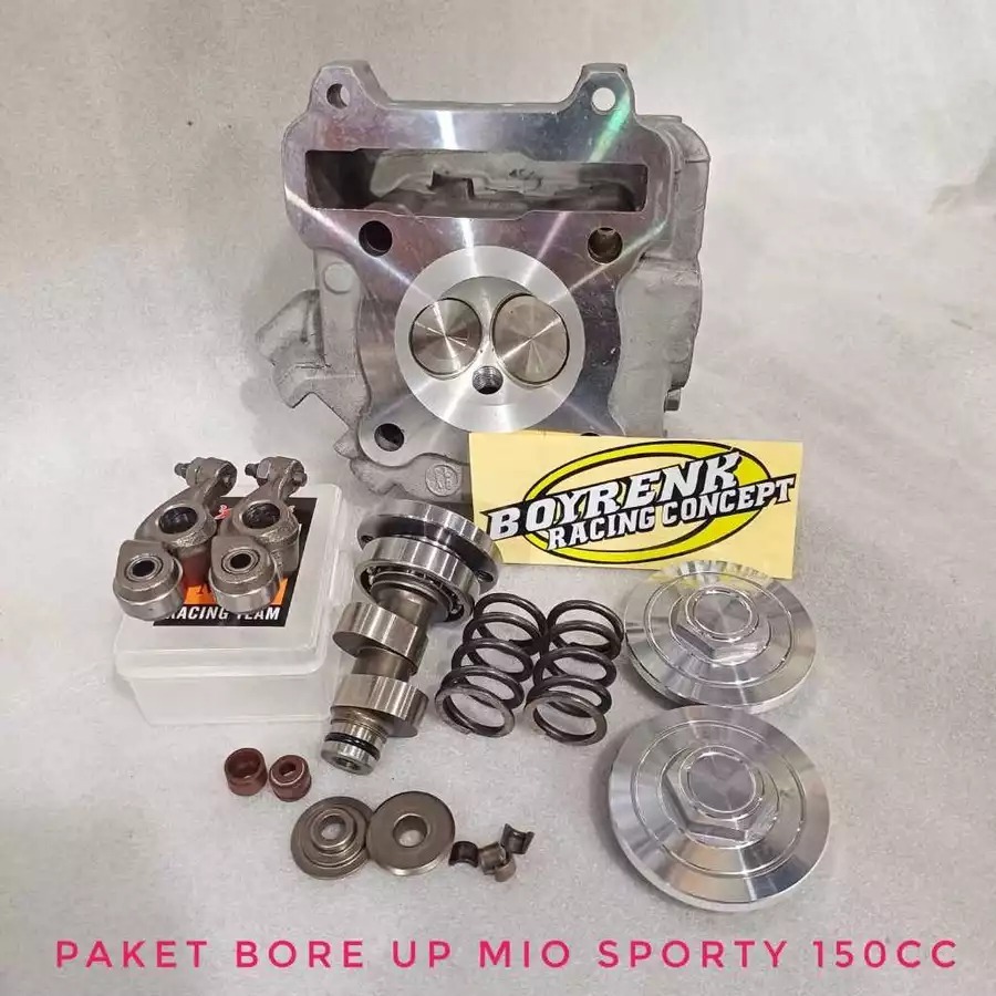 PAKET BORE UP MIO SPORTY 150-200CC-BOYRENK RACING