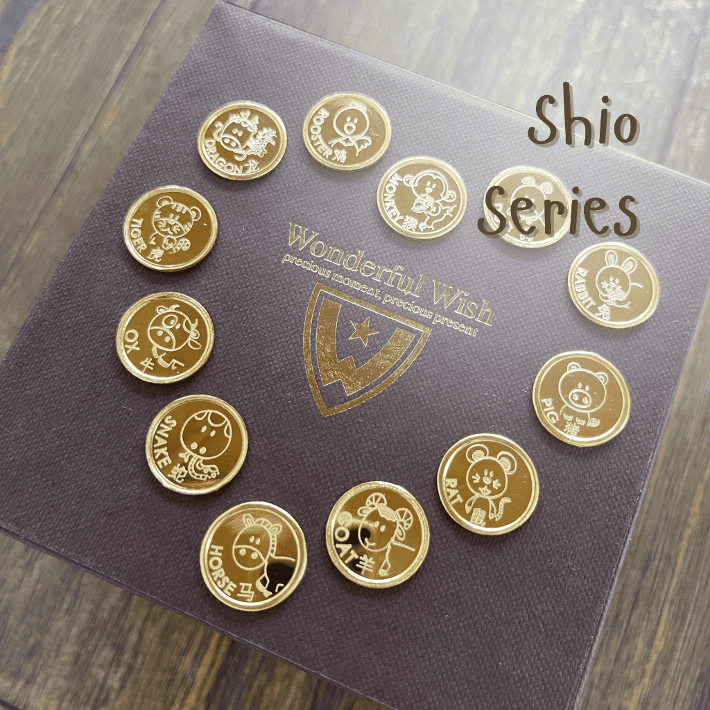 Wonderful Wish Emas Batangan 24Karat Custom Ukir Shio Series