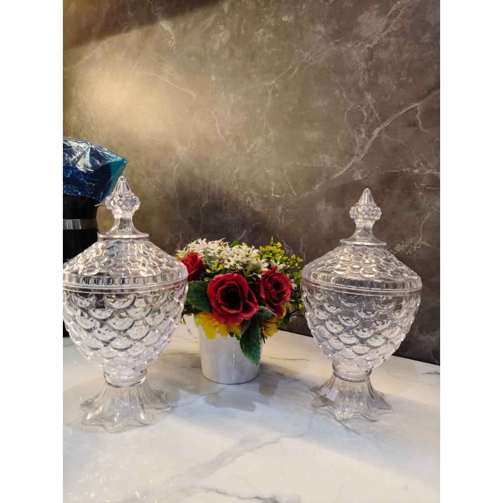 TOPLES KACA ACRYLIC DIAMOND TMII 1129 TOPLES SNACK LEBARAN TOPLES KUE TOPLES KRISTAL TOPLES LEBARAN 