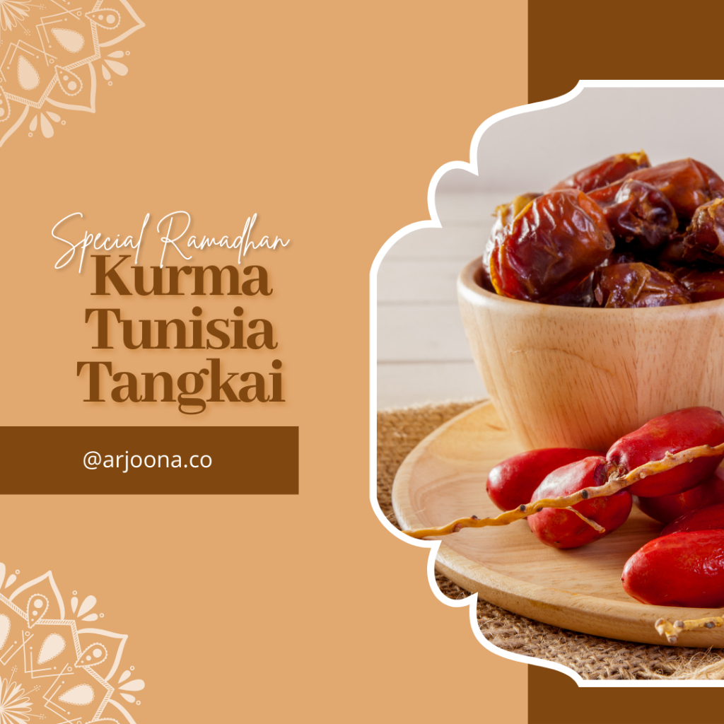 

Kurma Tunisia Tangkai – Manis Alami, Premium, dan Elegan