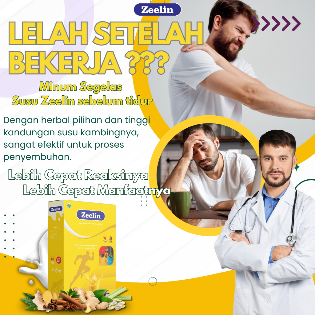 

Zeelin 200gr - Susu Nyeri Sendi & Asam Urat