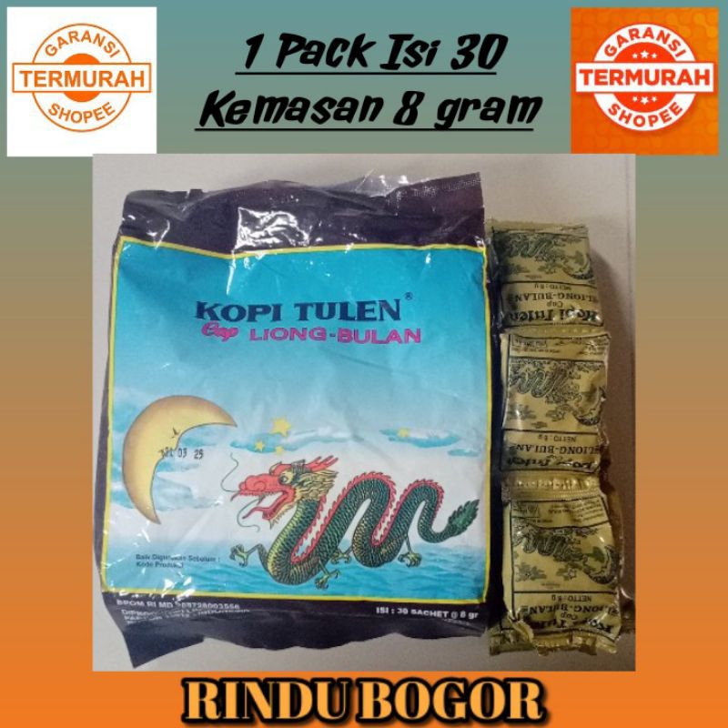 

Kopi Liong Bulan Tanpa Gula Kopi Khas Bogor yang melegenda