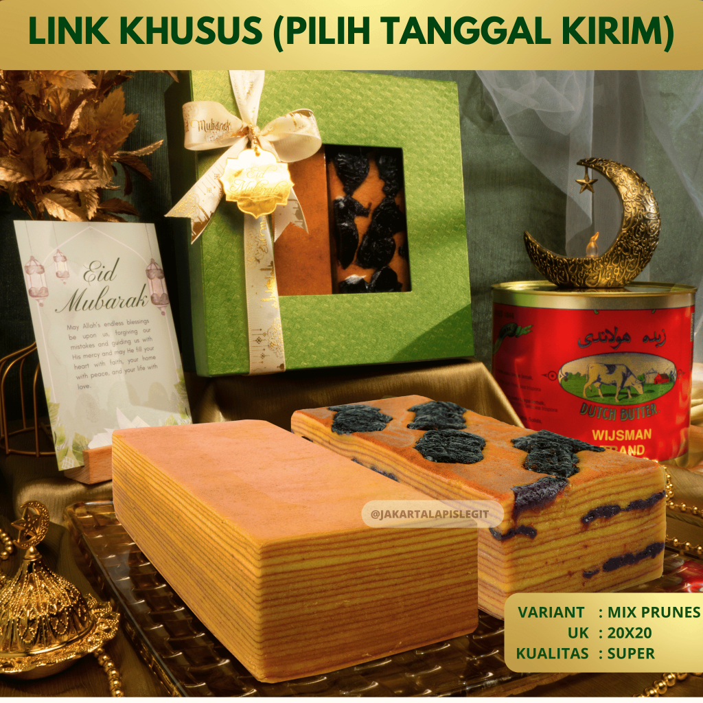 

[ RAMADAN ] KUE LAPIS LEGIT SUPER MIXED ORIGINAL PRUNES WISMAN 100% HALAL