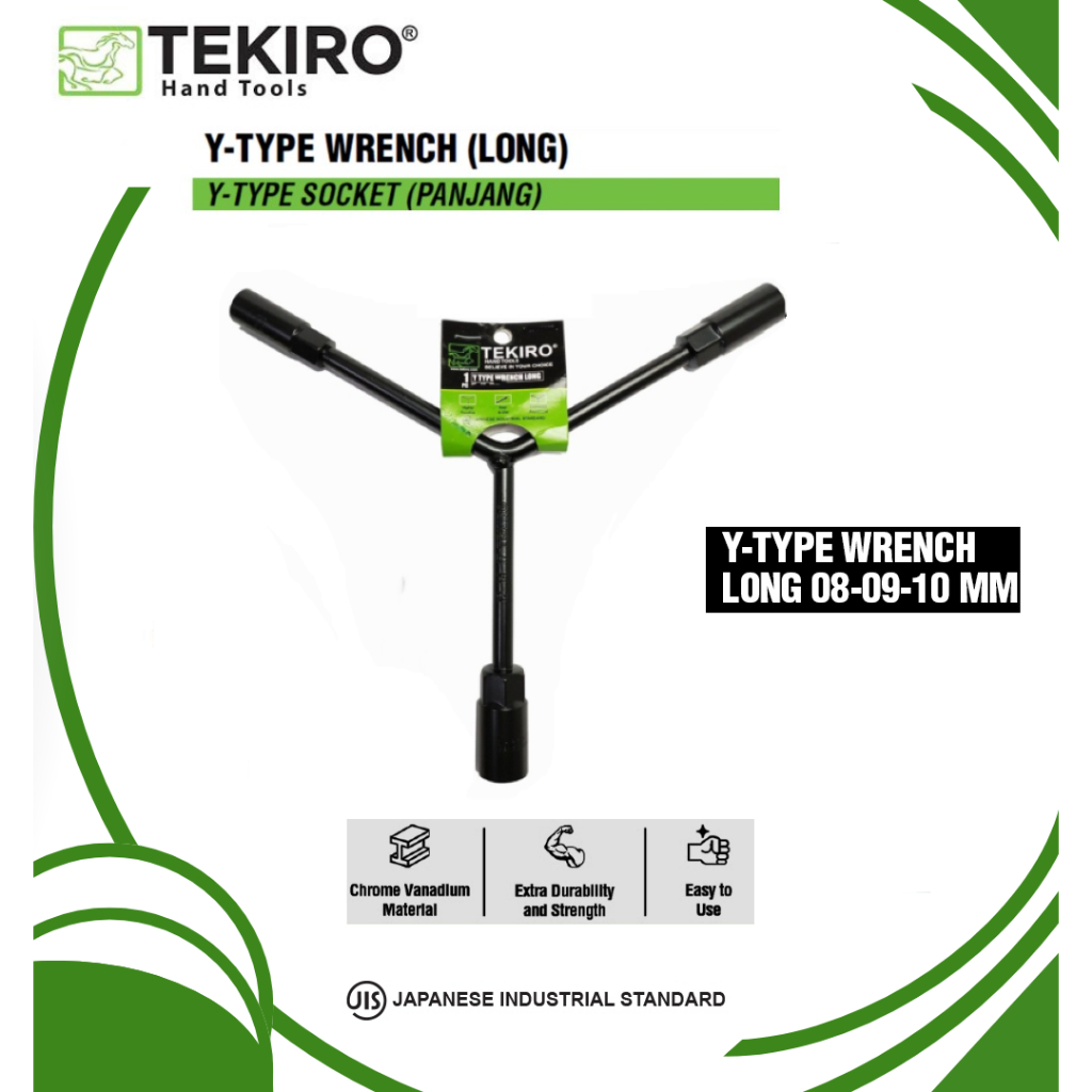 Tekiro Kunci Y Panjang Sok Sock Tipe Panjang Kunci Sok Y Panjang 8-10-12 / 10-11-13 / 10-12-14/ 12-1