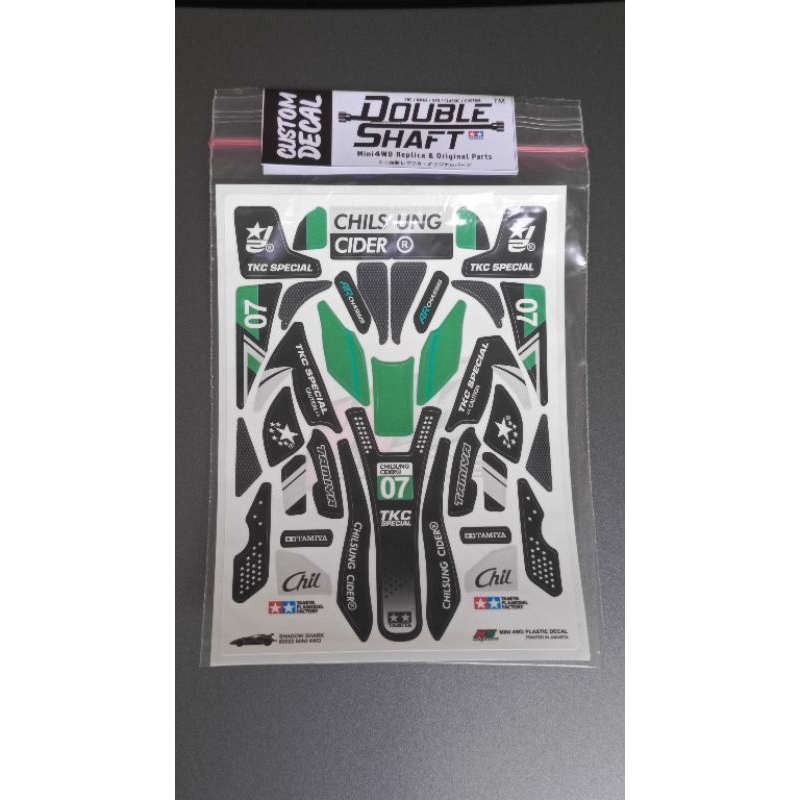 Decal Shadow Shark Chilsung Cider - DoubleShaft