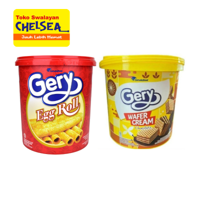 

Gery egg roll 210gr per dus - Gery wafer cream 250gr - Gery toples