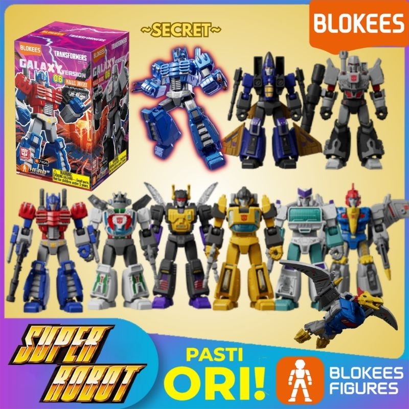 𝗕𝗟𝗢𝗞𝗘𝗘𝗦 Figure Blind Box Transformers GV-06 Galaxy Version 06 Parallel Universe - Optimus Prime / Me